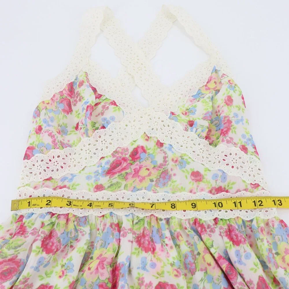 SOLD - NWT Betsey Johnson Floral Mini Dress - Picture 13 of 14